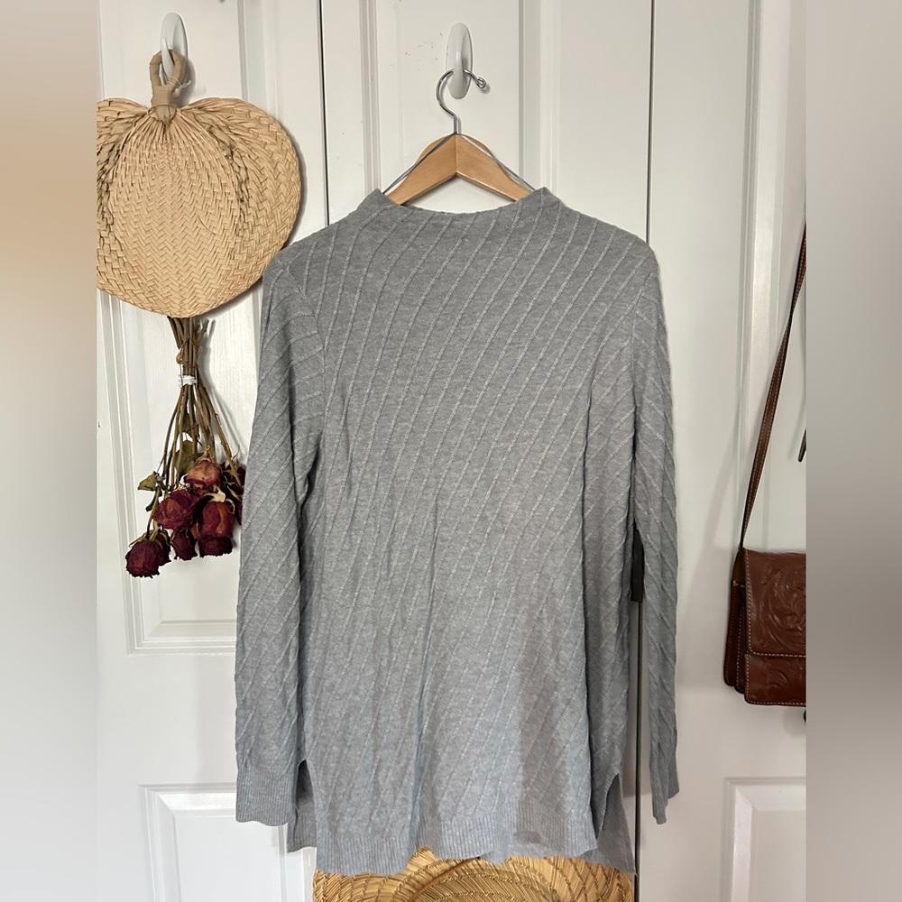 Grey Tunic Top Vince Camuto